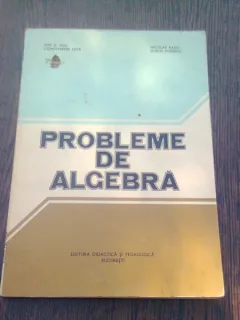 Probleme de Algebra , 1981 , Ion D. Ion, Constantin Nita