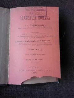GRAMATICA ROMANA - TH. SPERANTIA  EDITIA I