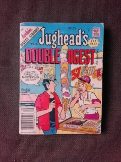 JUGHEAD'S  DOUBLE DIGEST NR.9, CARTE CU BENZI DESENATE, TEXT IN LIMBA ENGLEZA