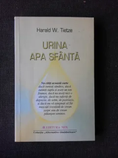 URINA, APA SFANTA - HARALD W. TIETZE
