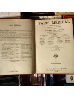 Paris Medical , Professeur Paul Carnot , 1936