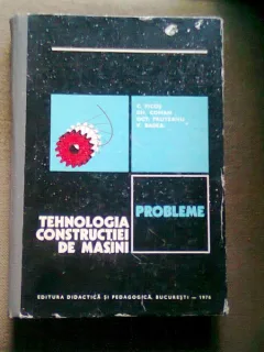 TEHNOLOGIA CONSTRUCTIEI DE MASINI, PROBLEME, C. PICOS, GH. COMAN SI ALTII