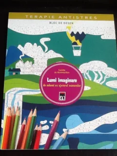 Lumi imaginare de colorat cu ajutorul numerelor
