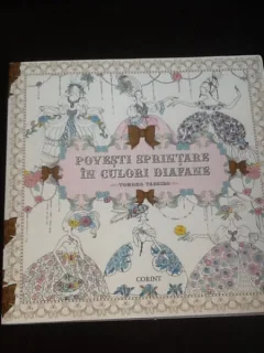 Povesti sprintare in culori diafane  carte de colorat antistres