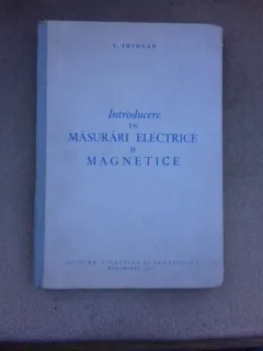 Introducere in masurari electrice si magnetice - V. Tutovan