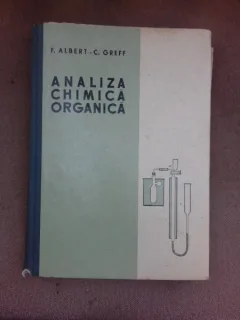 Analiza chimica organica - F. Albert