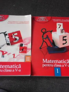 Matematica pentru clasa a v-a - Marius Perianu  2 volume