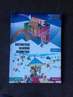 Mate 2000+10/11, Aritmetica, algebra, geometrie clasa 5, partea II - Sorin Peligrad