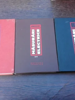 Masurari electrice - Paul MAanolescu, Ulrich Wiener, R. Cramariuc  3 volume