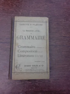 La troisieme annee de grammaire - MM. Larive, Fleury