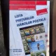 Lista preturilor marcilor postale valabila de la 1.04.2009