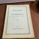 W. A. Mozart Symphonie Es Dur E major mi majeur KV 543 (partitura)
