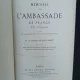 Comte de Saint-Priest - Memories Sur L'Ambassade de France en Turquie