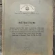 Ministerul Aerului si Marinii - Direstia Marinii Comerciale - Instructiuni