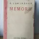 E. Lovinescu - Memorii