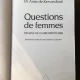Dr. Anne de Kervasdoue - Questions de Femmes