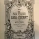 160 Kurze Ubungen von Carl Czerny. Op. 821