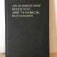 W. E. Flood, Michael West - An Elementary Scientific and Technical Dictionary