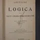 Al. Valeriu - Lectiuni de logica pentru clasa a VII-a a scoalelor secundare de baieti si fete; Titu Maiorescu - Logica; Friedrich Paulsen - Introducere in filozzofie; Gr. Tausanu - O noua teorie asupra comicului