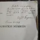 M. Gregorian - Syntagmation Nomikon (cu dedicatie)