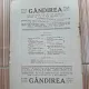 Revista Gandirea, anul V, nr.1/1925 (Gib.I. Mihaescu, Lucian Blaga...)
