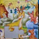 Bambi, carte cu puzzle, 6 puzzle