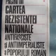 Pagini din cartea rezistentei nationale antifasciste si antiimperialiste a poporului roman  vol.1