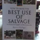 HOW TO MAKE THE BEST USE OF SALVAGE - BARTY PHILLIPS