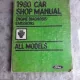 1980 CAR SHOP MANUAL
