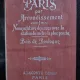 A. Leconte - Plan de Paris par Arrondissement. Bois de Boulogne