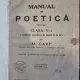 M. Carp - Manual de Poetica pentru clasa a V-a a scoalelor secundare de baieti si de fete