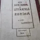 Din seminarul de Literatura Romana - M. Dragomirescu (manuscris - cu dedicatie de la M. Gregorian)