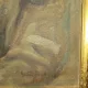Tablou Geta Dembinsky  - Esarfa albastra (pictura)