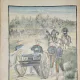 Revista Universul Literar nr.25/1898  pe coperta Artileria americana