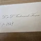 Carti de vizita Ferdinand Kosca