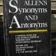 Allens Synonyms and antonyms - F. Sturges Allen
