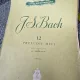 Partitura, 12 preludii mici - J.S. Bach