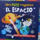 Libro puzle magnetico el espacio (Carte puzzle magnetic - Spatiul - limba spaniola)