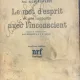 Le mot d esprit et ses rapports avec l inconscient (Cuvinte de spirit - carte veche in franceza)- Sigmund Freud