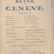 Revue de Geneve- revista in franceza, decembrie 1925