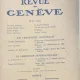 Revue de Geneve- revista in franceza, mai 1925