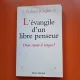 L’évangile d’un libre penseur - Gabriel Ringlet