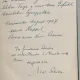 Wesen und formen der sympathie - Max Scheler - cu dedicatia autorului  catre un prieten.