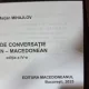 Ghid de conversatie roman macedonean - Mihajlov Marjan