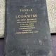 Tabele de Logaritmi cu cinci zecimale 1941