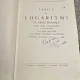 Tabele de Logaritmi cu cinci zecimale 1941