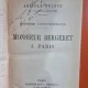 Monsieur Bergeret a Paris - Anatole France