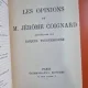 Les opinions de M. Jerome Coignard - Anatole France