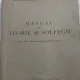 Manual de Teorie si Solfegii - Jurubita Matei, Zamfir Constantin