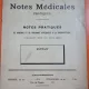 Les Notes Medicales Pratiques 2e Annee Supplement No. 2 / 1924